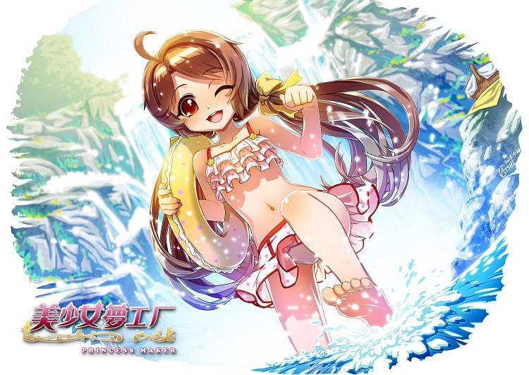《美少女梦工厂》女儿私物公开 美丽诱人，鼻血狂流的动漫设计